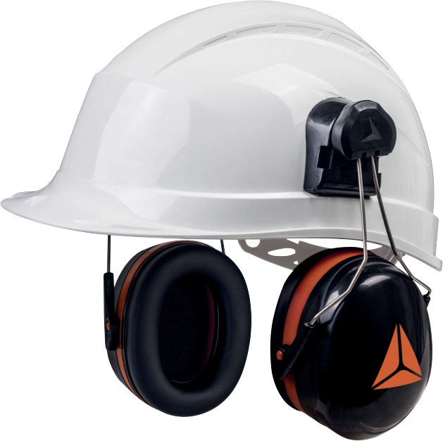 coquilles antibruit pour casque chantier - SNR 30Db