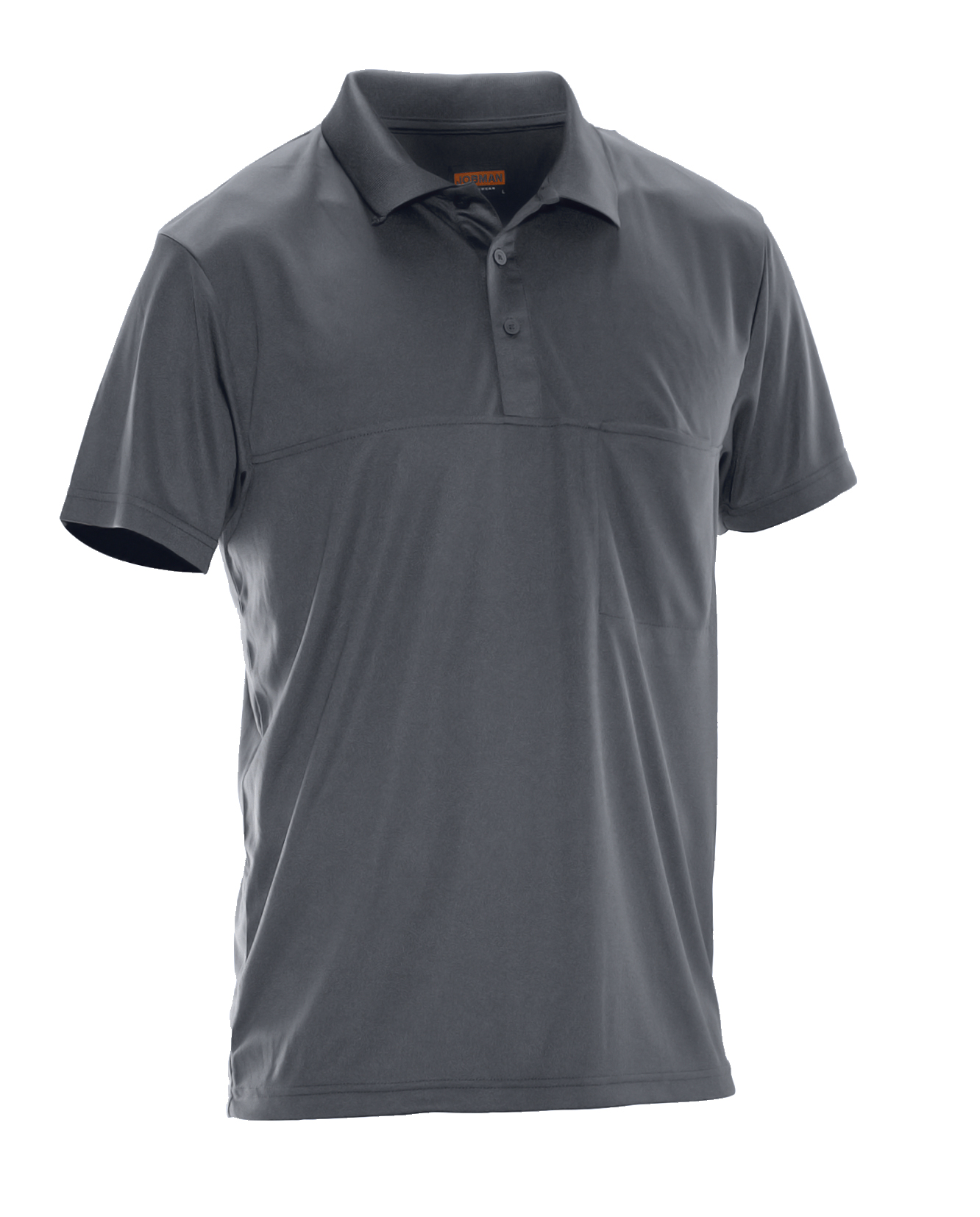 5533 POLO SPUN-DYE S gris foncé