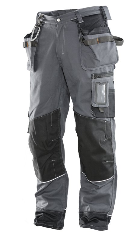 2359 Pantalon de carreleur D100 gris/noir, Pantalons de travail, . Pantalons, shorts, jardiniere